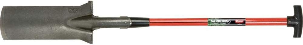 Polet 101005F Fiber 9001 Bêche manche 350 x 130 mm, Rouge