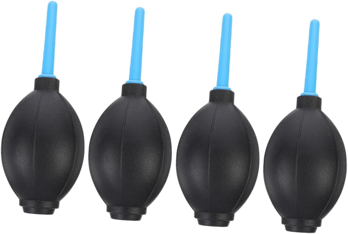 Souffleur d'air Noir 4pcs Valve Unidirectionnelle en Abs pour Nettoyage Appareil Photo, Ordinateur et Lentilles, Équipement Portable Anti-poussière