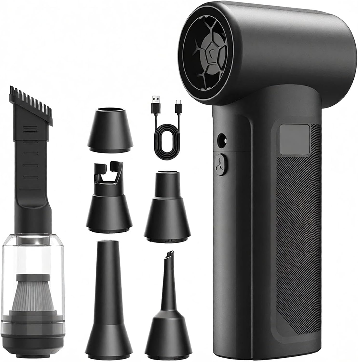 Souffleur d'air Nettoyeur De Précision Rechargeable Sans Fil Avec Éclairage