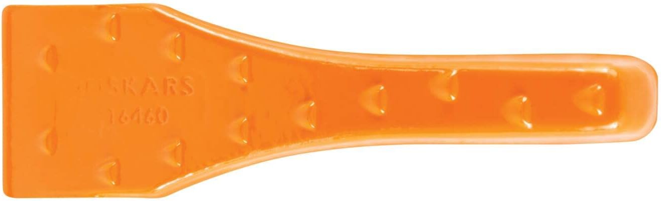 Fiskars Coin à bois, Pour merlin avec tête de frappe en polymère, Acier, Orange, 1001614