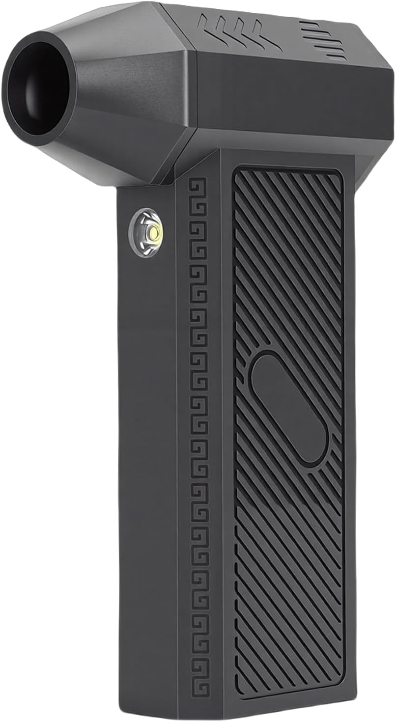 Luocute Plumeau électrique, Souffleur D'air sans Fil 130 000 Tr/min avec Buse Magnétique, 3 Vitesses Réglables, Charge Rapide de Type C, pour Clavier, Ordinateur, Voiture, Extérieur,