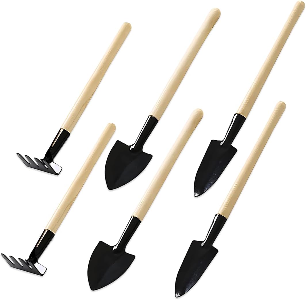 6 pièces Outils de Jardinage, Mini Outil Multifonction pour Repiquage et Ameublissement de la Terre, Accessoires La Plantation L'entretien – Idéal Pots Et Plantes D'intérieur