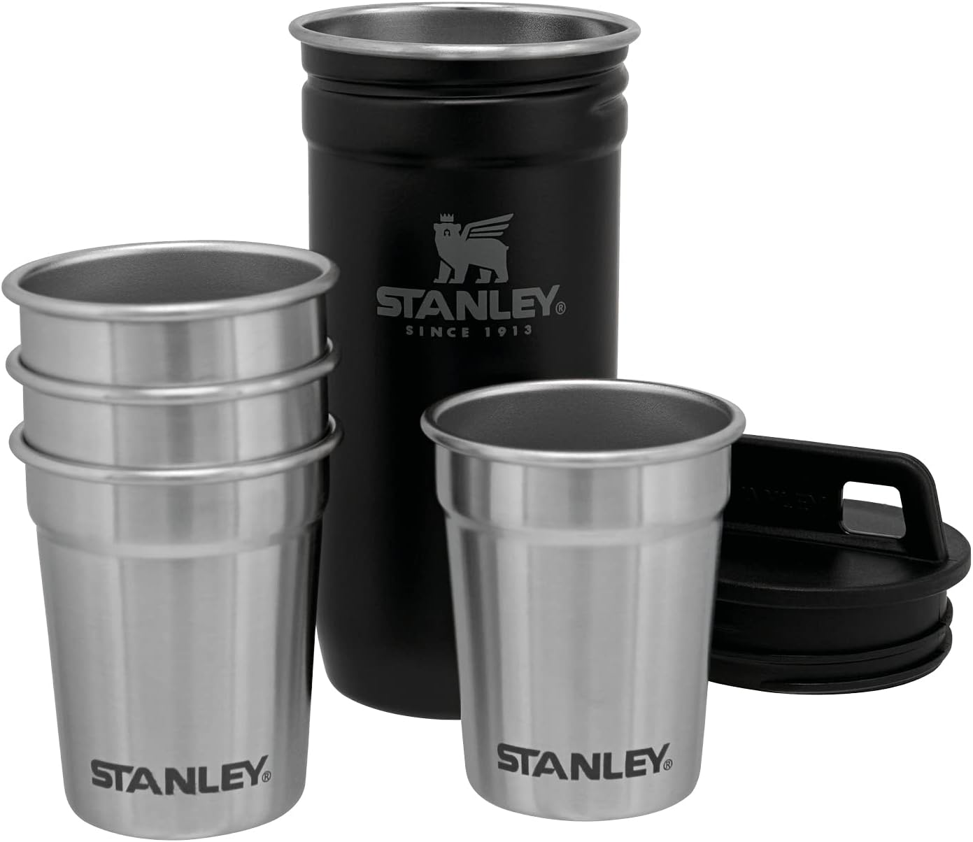 STANLEY 1913 Adventure Nesting Shot Glass Set 0.59ML - Matte Black