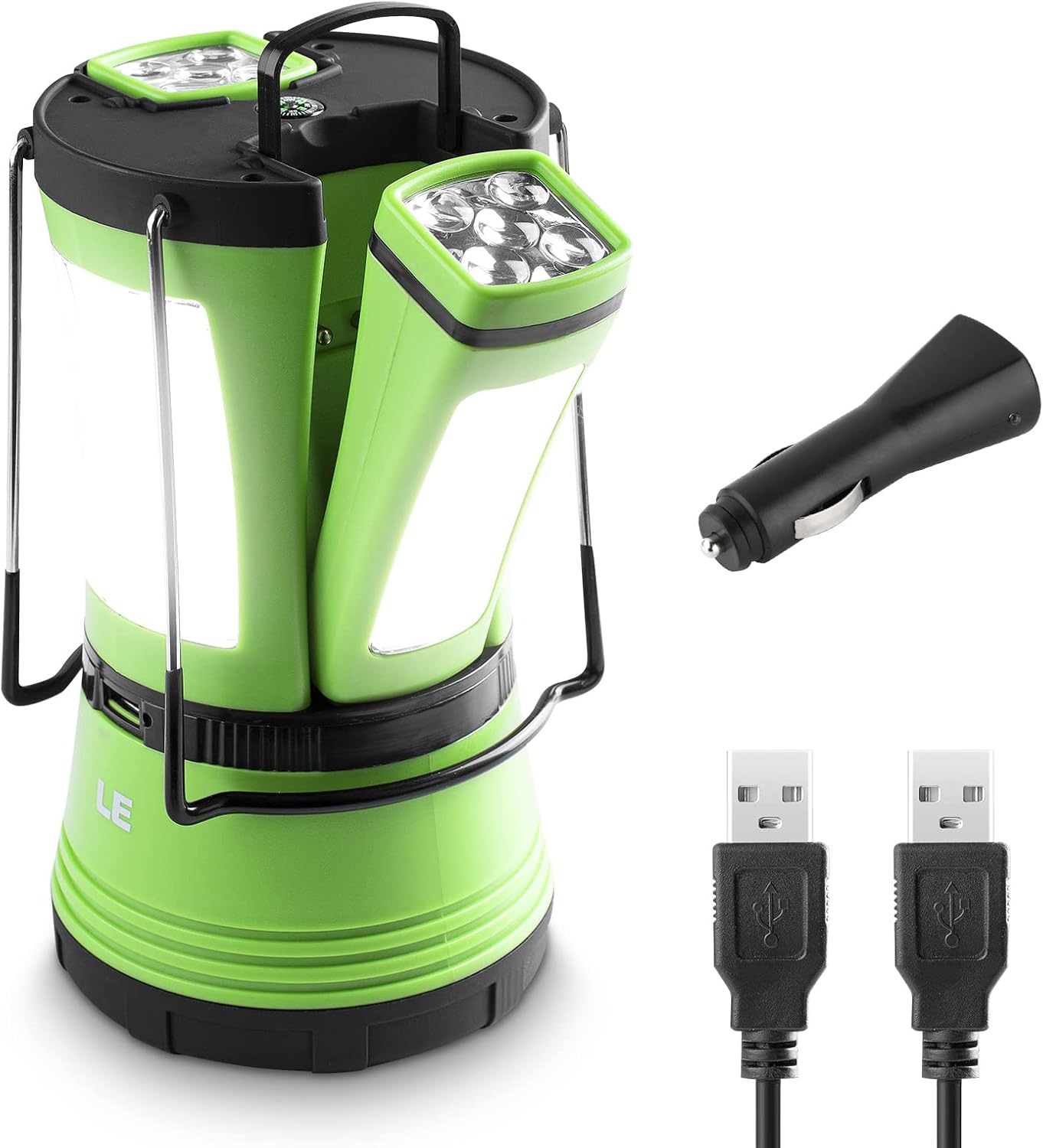 Lighting EVER Lampe Torche Camping Rechargeable 600lm