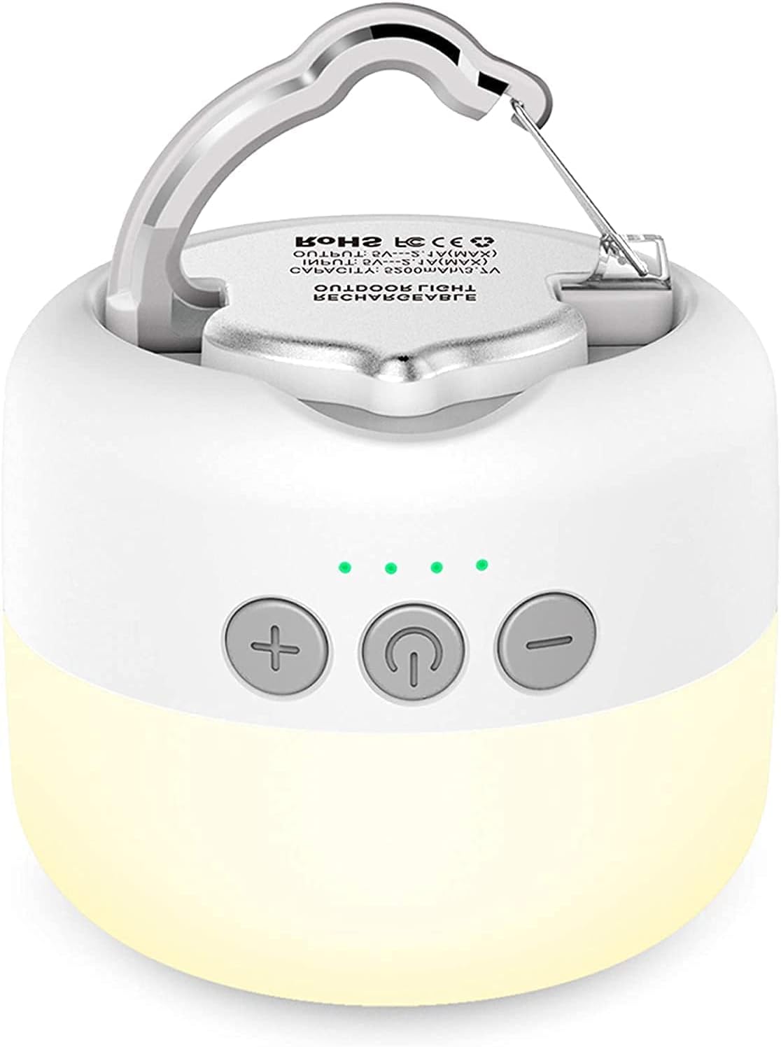 Lanterne de Camping , LED Lampe de Camping avec Rechargeable 5200mAh et 4 Modes d'éclairage Lanterne de torche de Camping pour la Randonnée, la Pêche, les Coupures de Courant à la Maison