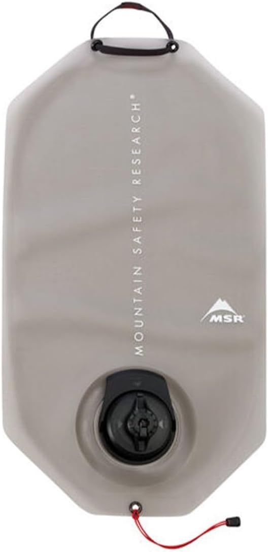 MSR DromLite Volume 4 Gris Clair – Sac à Eau, 4 l, synthétique, Gris, Adulte (Unisexe)