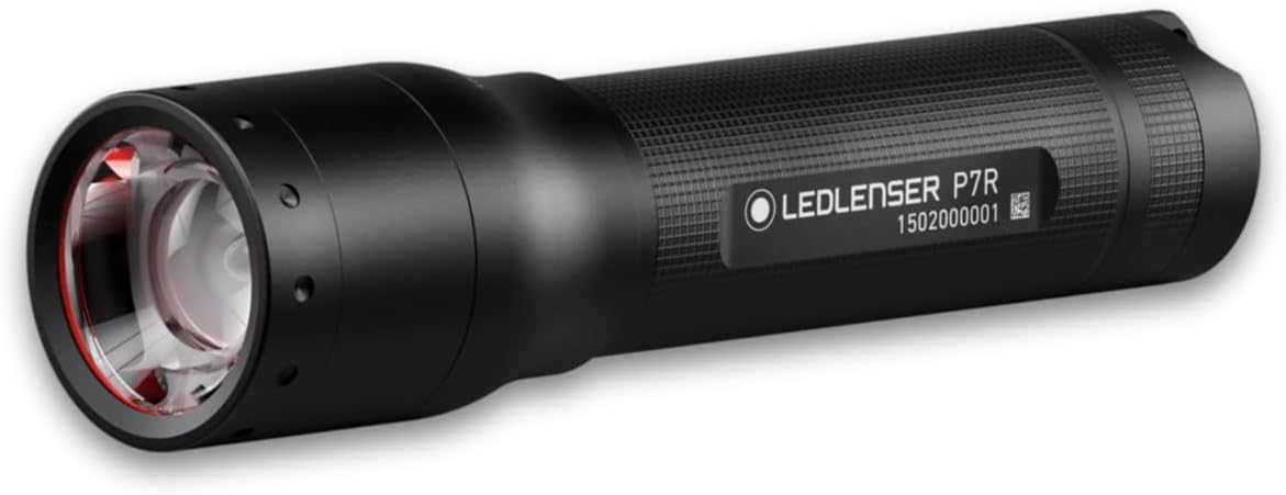 Ledlenser P7 Lampe torche 1000lm, 210m portée, 40h d'autonomie