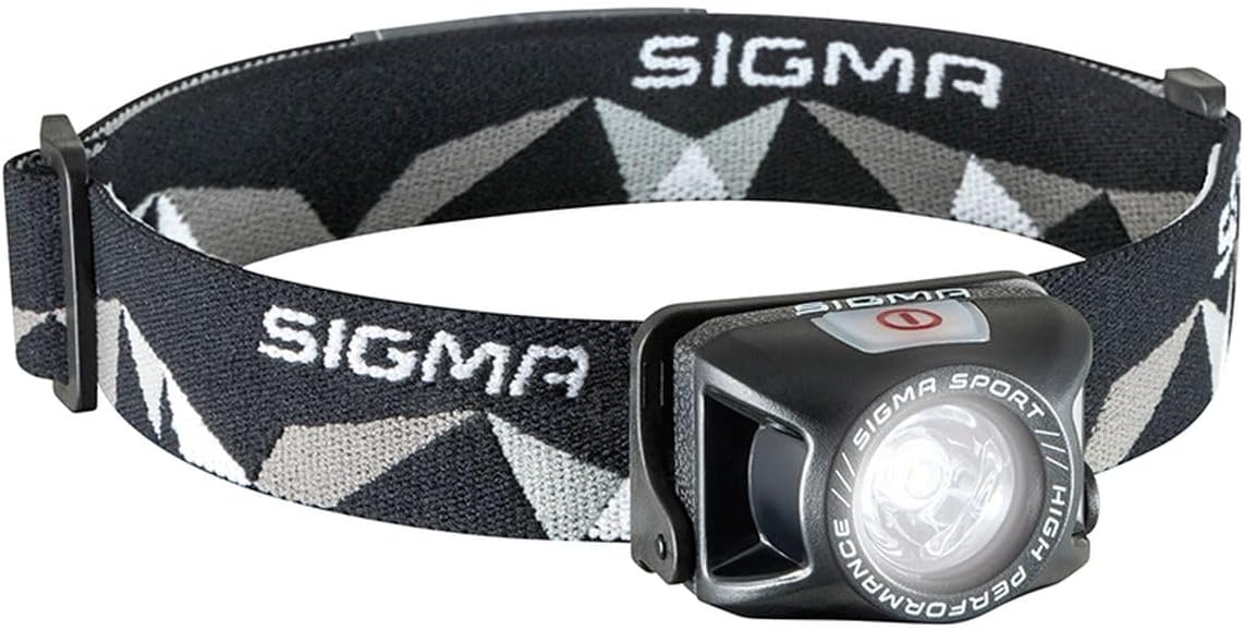 Sigma Tête II Lampe Frontale Unisexe, Noir, Taille Unique