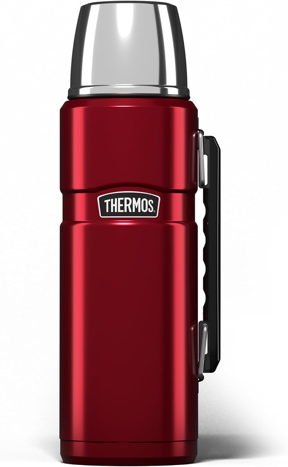 Bouteille Thermos en Acier Inoxydable, Bleu Canard, 1.2L