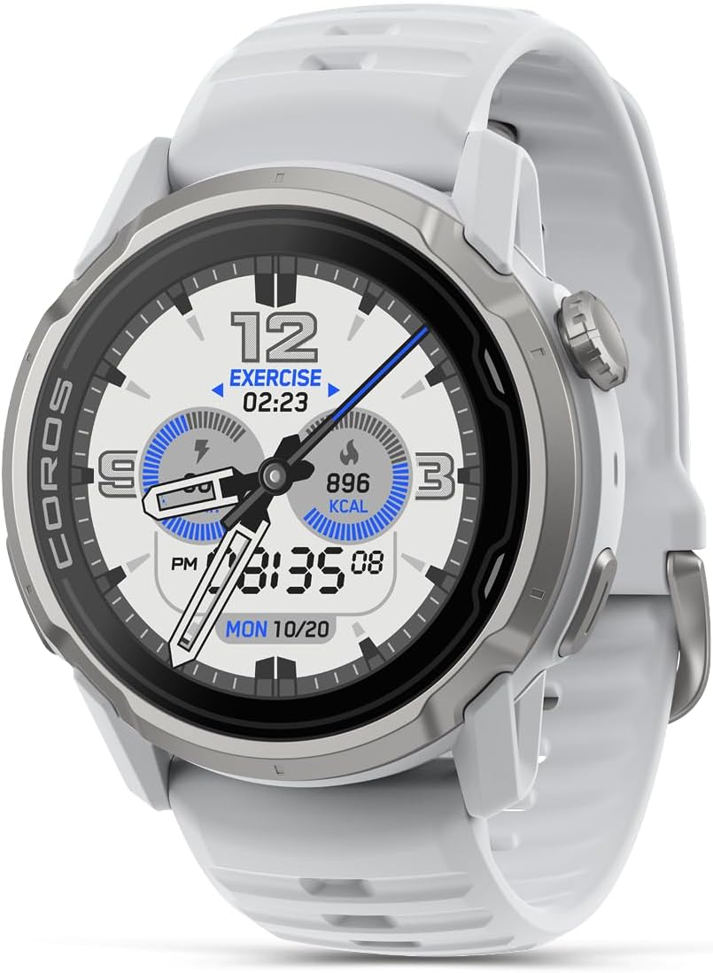 COROS APEX 4 (42mm) Montre GPS, écran Tactile MIP 1,2"- Noire