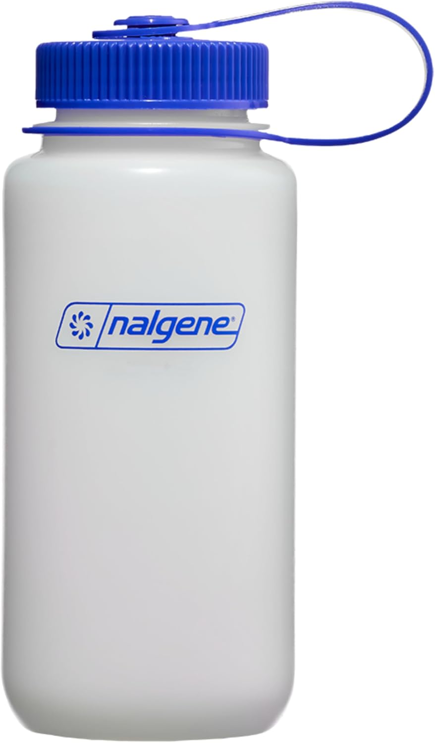 Nalgene Boîtes de Rangement en polyéthylène Haute densité Loop-Top, Blanc, 0,5 l