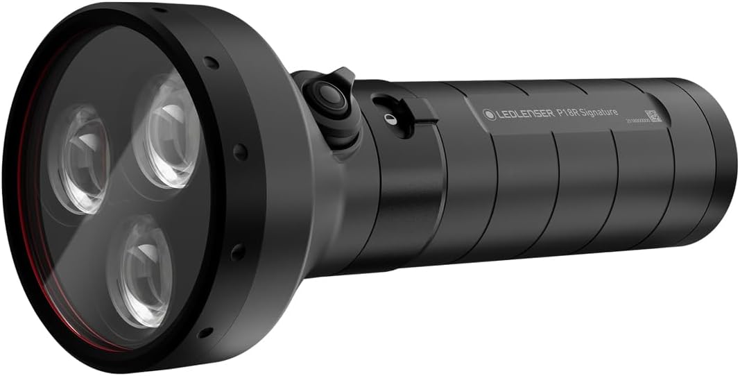 Ledlenser P7R Signature Lampe torche rechargeable 2500lm, 340m, IP68, USB-C