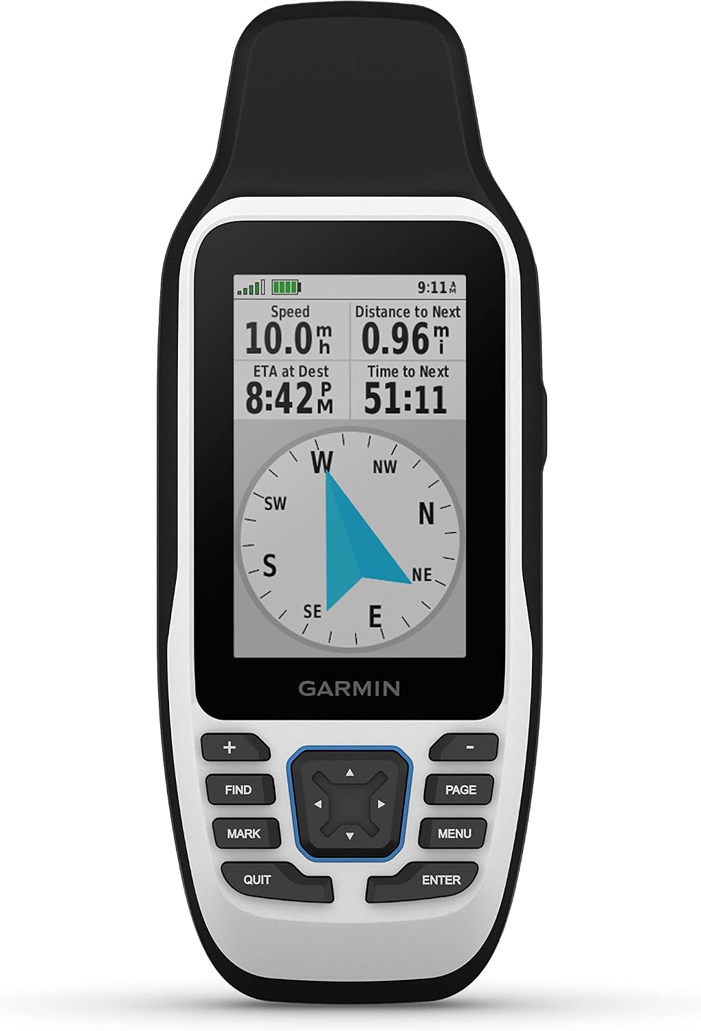 Garmin GPSMAP 79s, GPS Marin Portable avec Carte de Base Mondiale, Design Robuste et Flotte dans l'eau