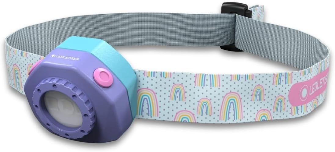 Ledlenser KIDLED4R Lampe frontale pour enfants rechargeable Motif Dinosaure