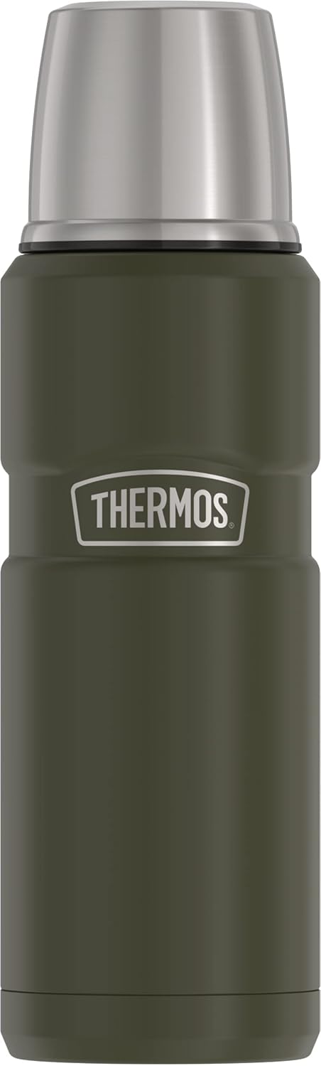 Thermos Stainless King Bouteille compacte Vert militaire 473 ml