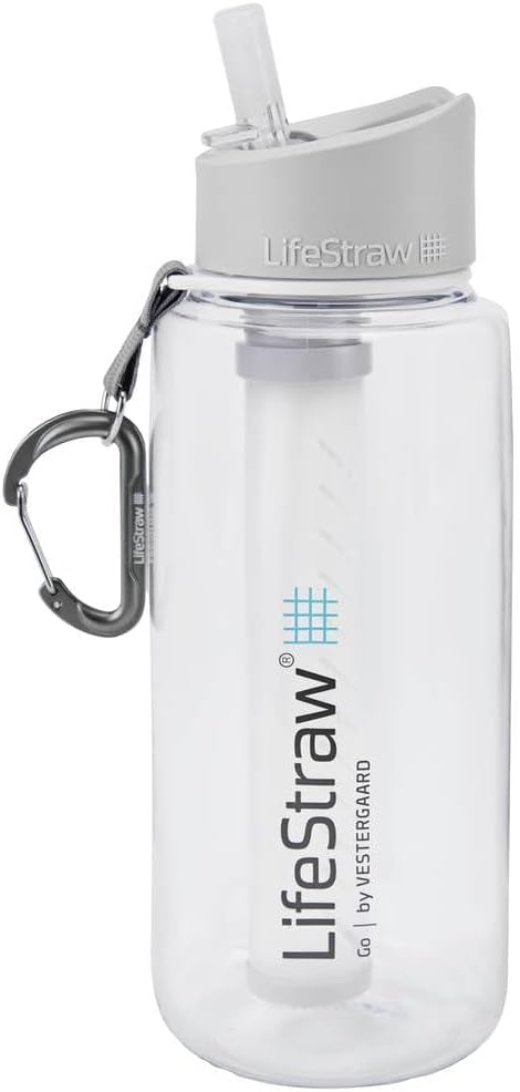 LifeStraw Go Gourde avec Filtre à Eau pour Les Voyage, la randonnée