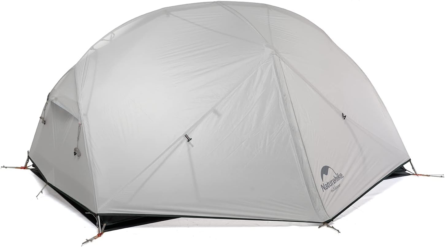 Naturehike Mongar Tente de Dôme 2 Personnes Tente Bivouac 3 Saisons Légère Autoportante Adultes pour Camping et Randonnée Hiking Moto Cyclisme