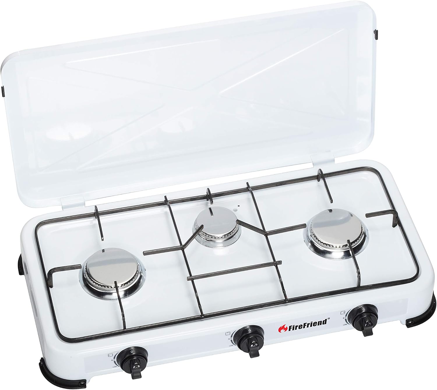 Réchaud à gaz FireFriend - 2 brûleurs - 2 x 1500 watt
