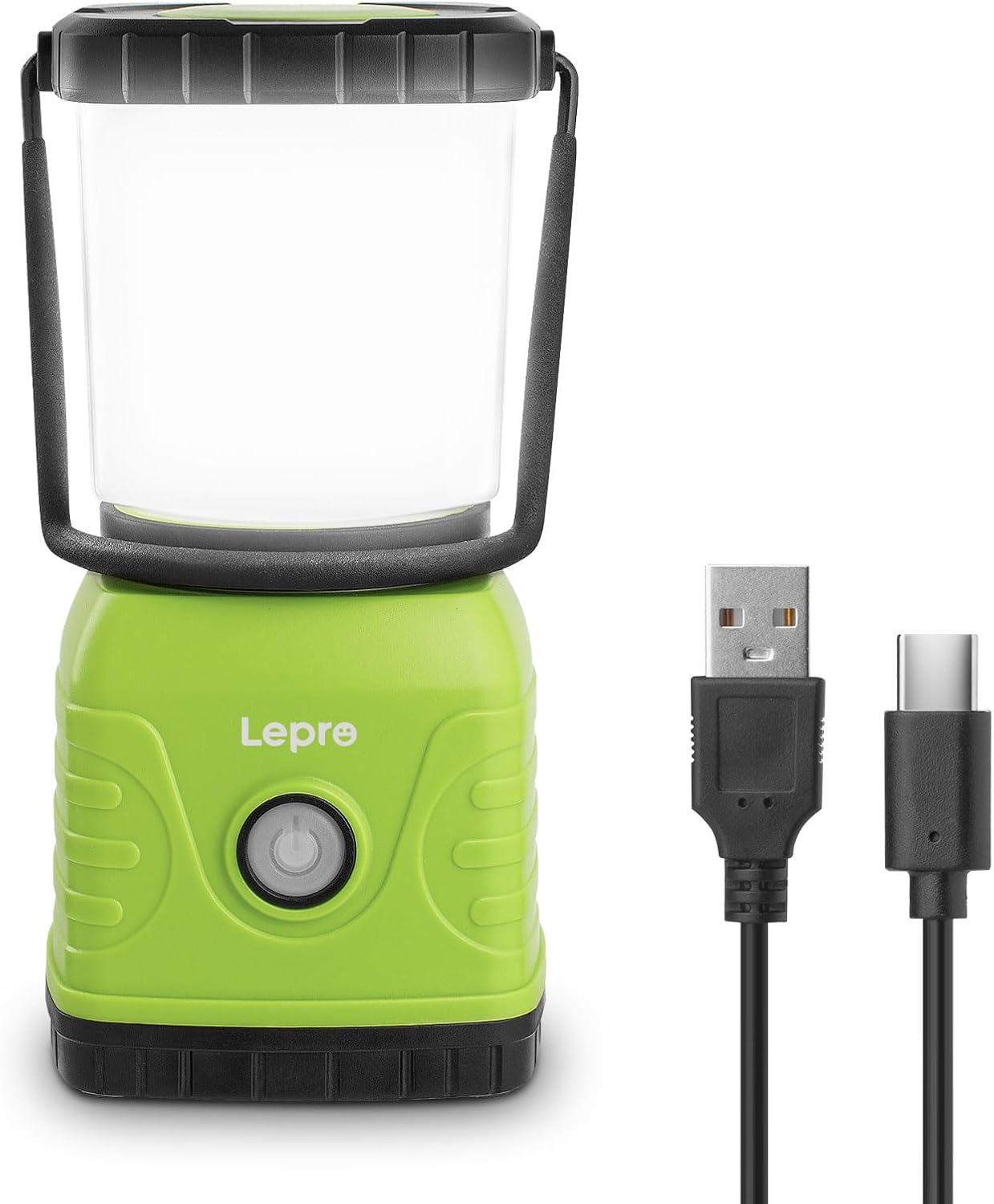 Lepro Lampe Camping Rechargeable 1300lm, 4 Modes Dimmable, IPX4 Etanche