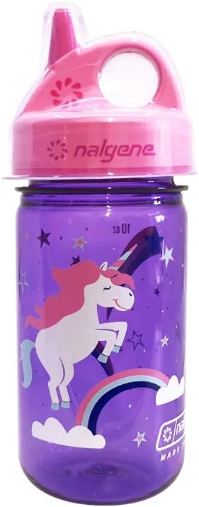 Nalgene Grip-n-Gulp Gourde Licorne Violet 0,35 l