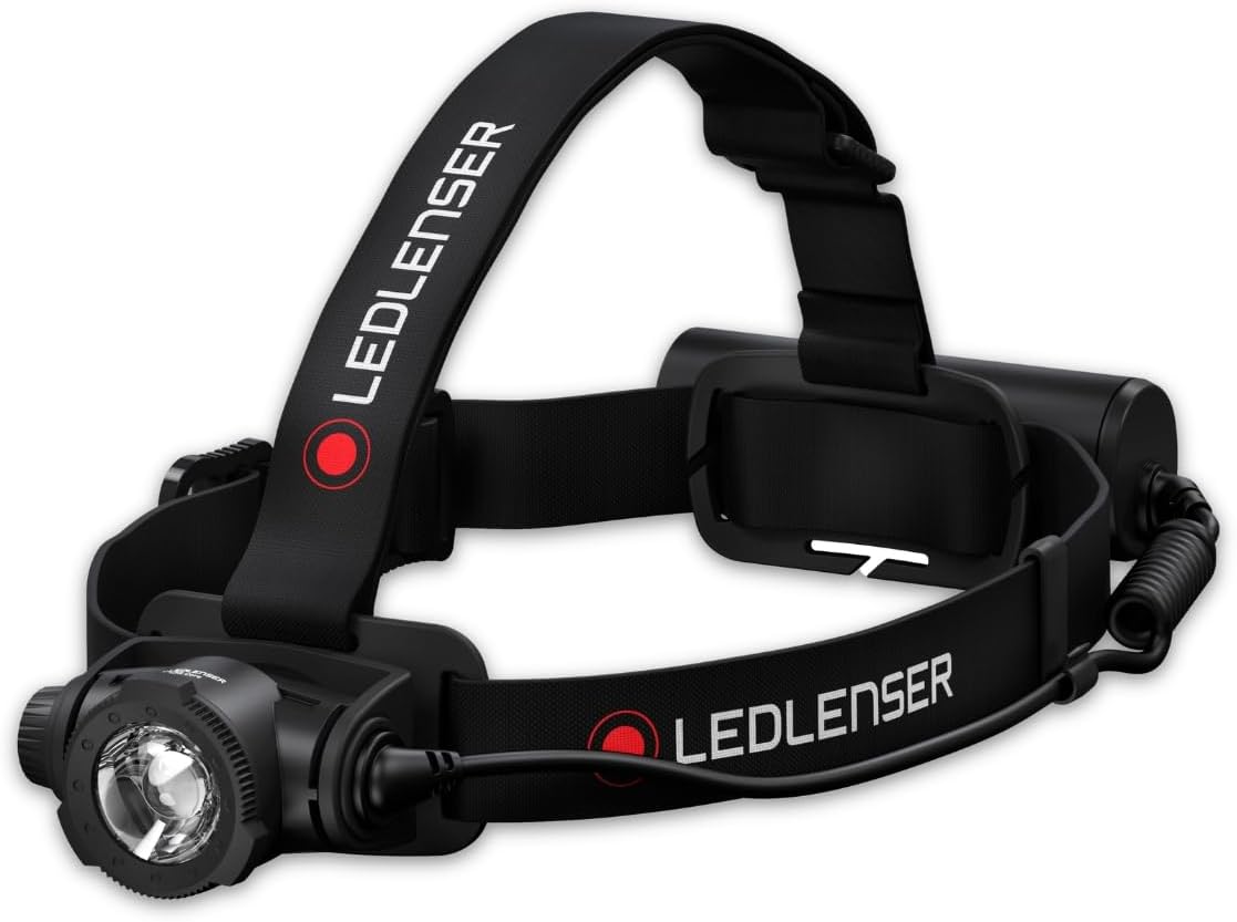 Ledlenser H7R Core Lampe frontale rechargeable, 1000lm, 250m, étanche IP68