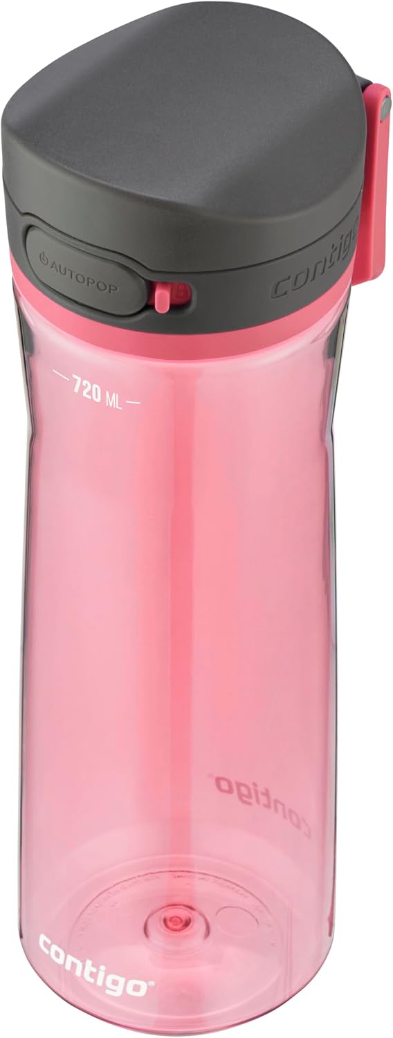 Contigo Jackson Bouteille, grande, sans BPA, 100% étanche, compatible lave-vaisselle, pour sport, vélo, jogging, randonnée, travail, école, 720 ml