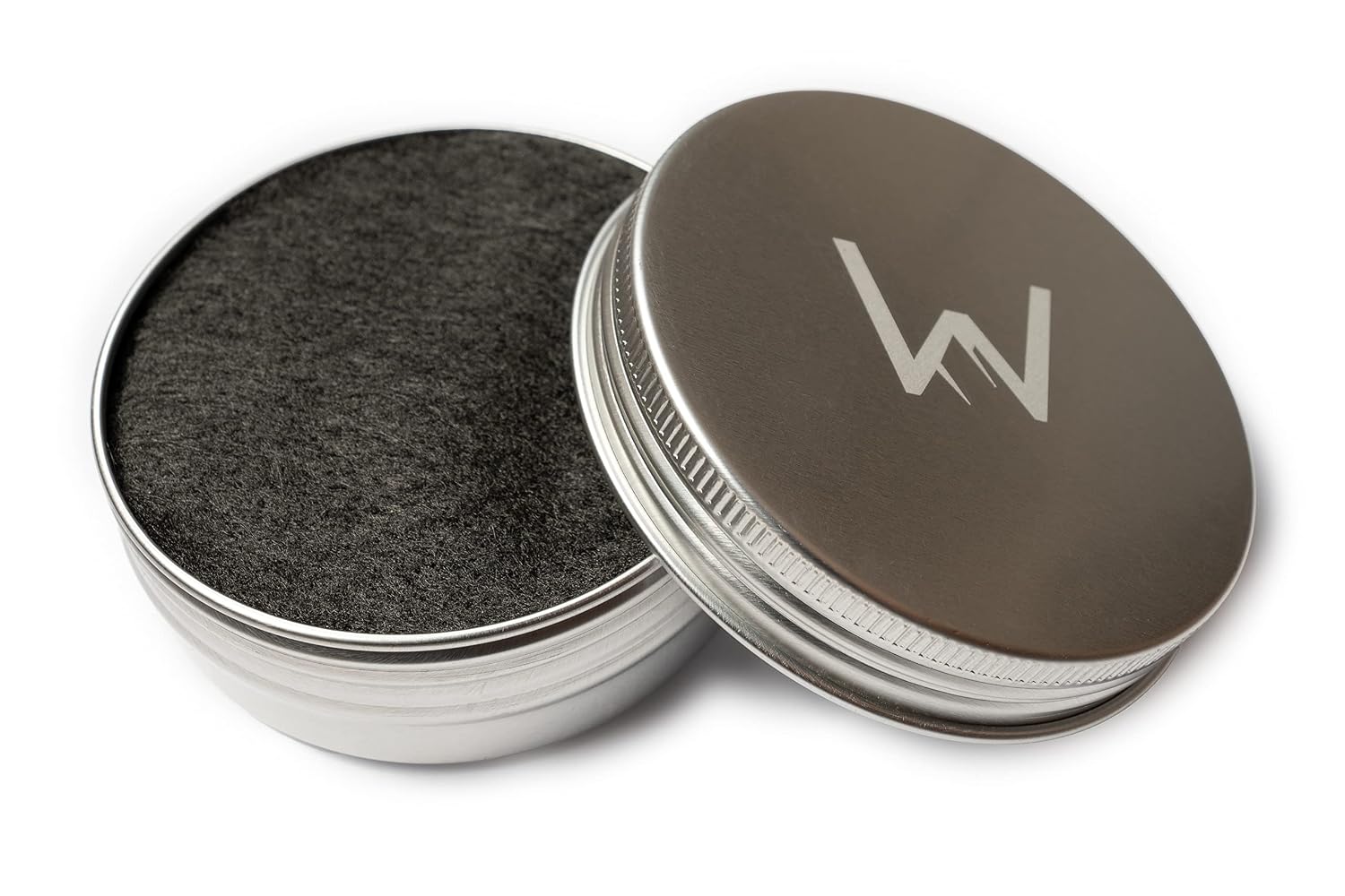 WIKA UltraLight Réchaud à alcool en aluminium avec feutre de carbone Réchaud à alcool pour Bushcraft Camping Randonnée Extérieur Simplement rapide, puissant et anti-fuite, seulement 25g