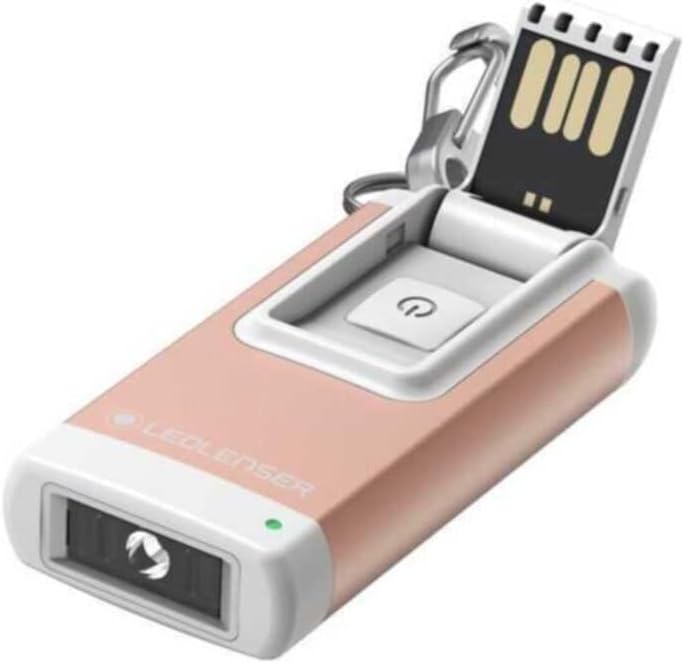 Ledlenser K4R Lampe de porte-clés rechargeable, 120lm, 20g, 3,5h autonomie