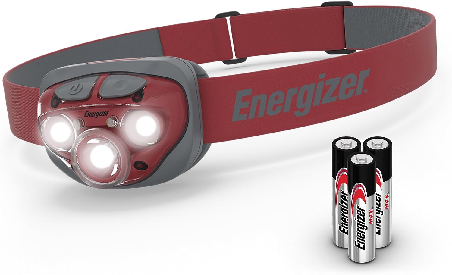 Energizer Amazon Vision HD+ lampe frontale 260 lumens, vert forêt,