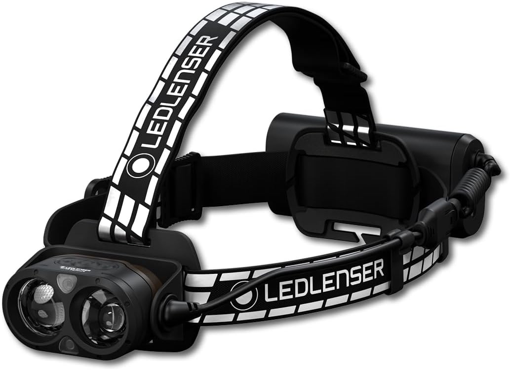 Ledlenser H19R Signature Lampe frontale rechargeable, 4000lm, 330m, IP68
